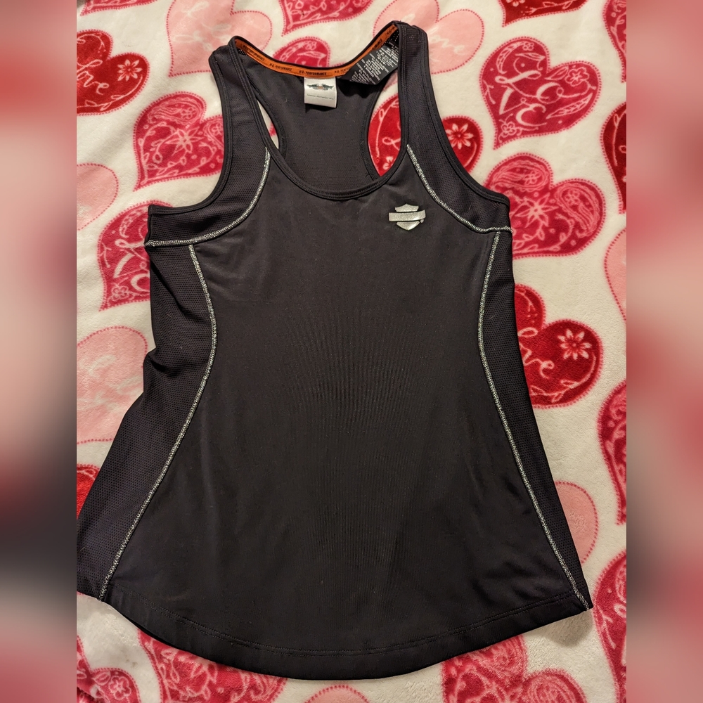 Harley Davidson small tank black